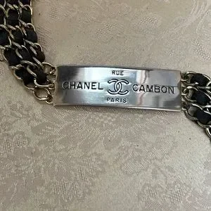 CHANEL | Accessories | Vantage Chanel Cambon Belt | Poshmark